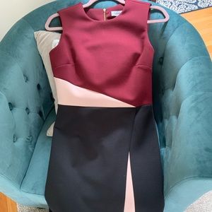 Gorgeous Calvin Klein scuba dress